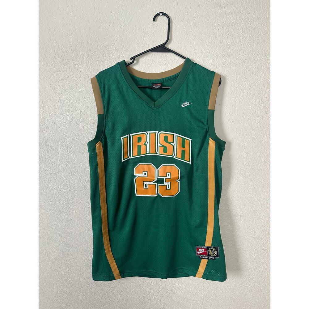 Vintage LeBron HS Nike Jersey Medium St Vincent St Mary